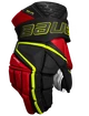 Guanti da hockey, Intermediate Bauer Vapor Hyperlite - MTO black/red/green