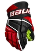 Guanti da hockey, Junior Bauer Vapor 3X black/red