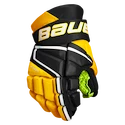 Guanti da hockey, Junior Bauer Vapor 3X - MTO Black/gold