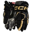 Guanti da hockey, Junior CCM Tacks AS-V PRO black/gold