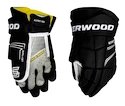 Guanti da hockey SHER-WOOD Rekker RE 4 Junior 10 pollici, Nero