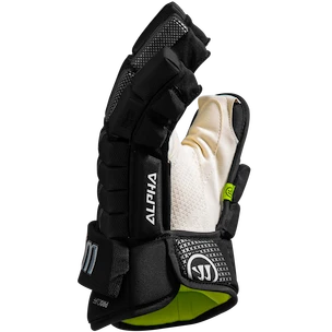 Guanti da hockey Warrior Alpha FR2 Pro Black Senior