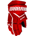 Guanti da hockey Warrior Alpha LX2 Comp Red Junior