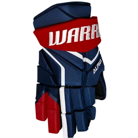 Guanti da hockey Warrior Alpha LX2 Max Navy/Red Senior