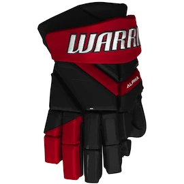 Guanti da hockey Warrior Alpha LX3 Team Black/Red Senior