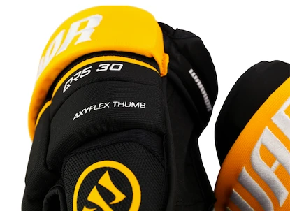 Guanti da hockey Warrior Covert QR5 30 Black/Gold Senior