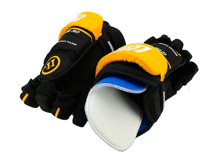 Guanti da hockey Warrior Covert QR5 30 Black/Gold Senior