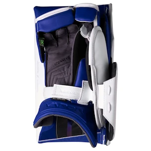 Guanto respinta da hockey Bauer Vapor FLYLITE White/Blue Senior mano destra (regular)
