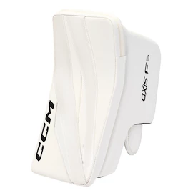 Guanto respinta da hockey CCM Axis F5 White/White Junior