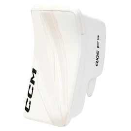 Guanto respinta da hockey CCM Axis F9 White/White Intermediate