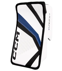 Guanto respinta da hockey CCM YTflex 3 white/white/royal/black Youth