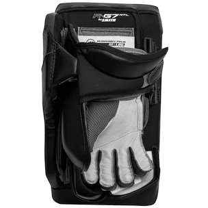 Guanto respinta da hockey Warrior Ritual G7 Black Junior mano destra (regular)