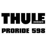 Per il portabici Thule Proride 598