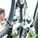 Come trasportare tre biciclette in auto