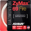 Incordatura da badminton Ashaway  ZyMax 69 Fire white