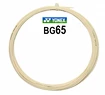 Incordatura da badminton Yonex  Micron BG65 White (0.70 mm) - cut (10.0 m)