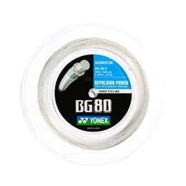 Incordatura da badminton Yonex Micron BG80 (0.68 mm) - 200 m