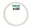 Incordatura da badminton Yonex  Micron BG80 White (0.68 mm)