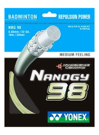 Incordatura da badminton Yonex Nanogy NBG98