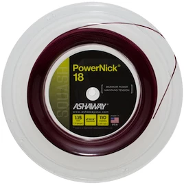 Incordatura da squash Ashaway PowerNick 18 Zyex Red 1,15 mm (110 m)