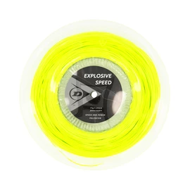 Incordatura da tennis Dunlop Explosive Speed Yellow 1.25 Reel (200 m)
