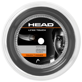 Incordatura da tennis Head Lynx Touch Transparent Black Reel (200 m)