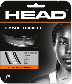 Incordatura da tennis Head Lynx Touch Transparent Black Set (12 m)