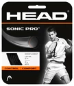 Incordatura da tennis Head  Sonic Pro 17 Black 1.25 mm (12 m)