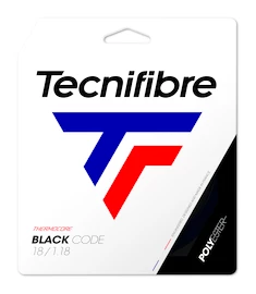 Incordatura da tennis Tecnifibre Black Code 1,18 mm (12m)