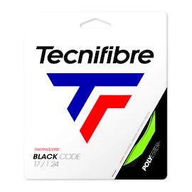 Incordatura da tennis Tecnifibre Black Code Lime (12 m)