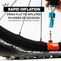 Kit testa gonfiaggio CO2 con cartucce PEATY'S  Road & gravel (16g) - punch (ppr-hti-rag-pun-12)