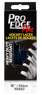 Lacci da hockey cerati Sportstape  Solid Red Double Tracer Waxed Lace 70S Blue  274 cm