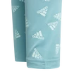 Leggings da bambina adidas Aeroready Up2Move Cotton Touch Training Stretch Mint Ton