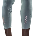 Leggings da donna adidas  Fast Impact Shiny Running 7/8 Magic Grey