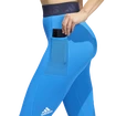 Leggings da donna adidas  Tech Fit Long 3-Bar Tights Bright Blue