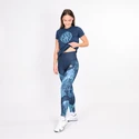 Leggings da donna BIDI BADU  Abiba Tech Mesh Tight Blue