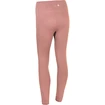 Leggings da donna Endurance  Flow Ribbed Seamless Tights Burnt Rose