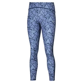 Leggings da donna Mizuno 7/8 Printed Tight Vintage Indigo