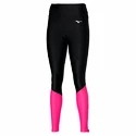 Leggings da donna Mizuno Core Long Tight Black/Pink Peacock