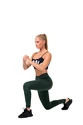 Leggings da donna Nebbia Hero Classic Leggings High Waist 570 dark green
