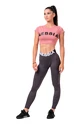 Leggings da donna Nebbia Hero Squat scrunch butt leggings marron