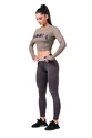 Leggings da donna Nebbia Hero Squat scrunch butt leggings marron