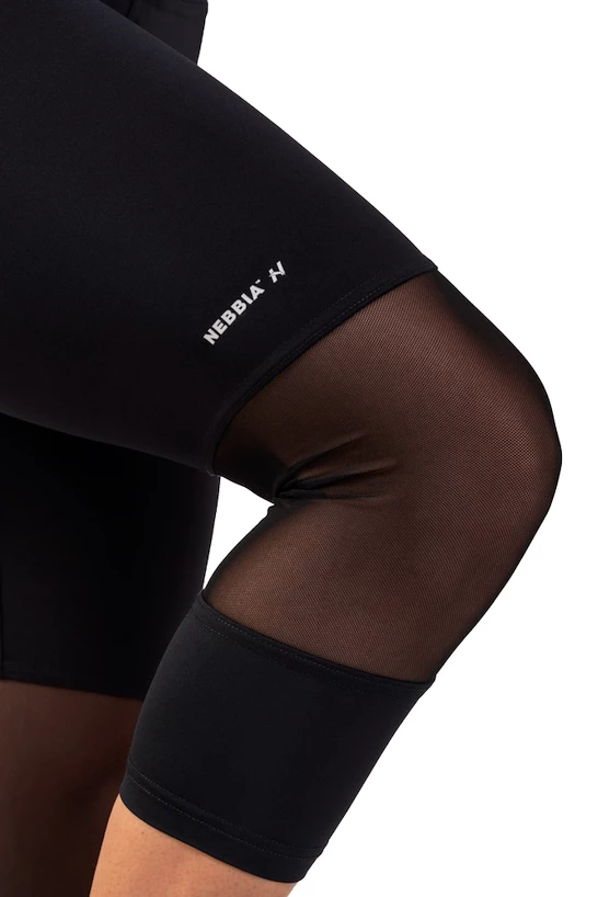 Leggings da donna Nebbia  High-Waist ¾ Length Sporty Leggings 406 black XS