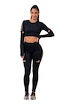 Leggings da donna Nebbia  Leggings 820 black S