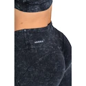 Leggings da donna Nebbia NEBBIA x OLYMPIA Washed High Waisted Leggings GYM WARRIOR 776 black