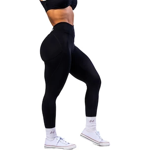 Leggings da donna Nebbia STRONG BEAUTY V-Cut Lace-Up Sculpting Leggings OWN YOUR POWER 426 black