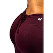 Leggings da donna Nebbia STRONG BEAUTY V-Cut Lace-Up Sculpting Leggings OWN YOUR POWER 426 dark red