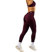 Leggings da donna Nebbia STRONG BEAUTY V-Cut Lace-Up Sculpting Leggings OWN YOUR POWER 426 dark red