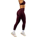 Leggings da donna Nebbia STRONG BEAUTY V-Cut Lace-Up Sculpting Leggings OWN YOUR POWER 426 dark red
