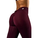 Leggings da donna Nebbia STRONG BEAUTY V-Cut Lace-Up Sculpting Leggings OWN YOUR POWER 426 dark red